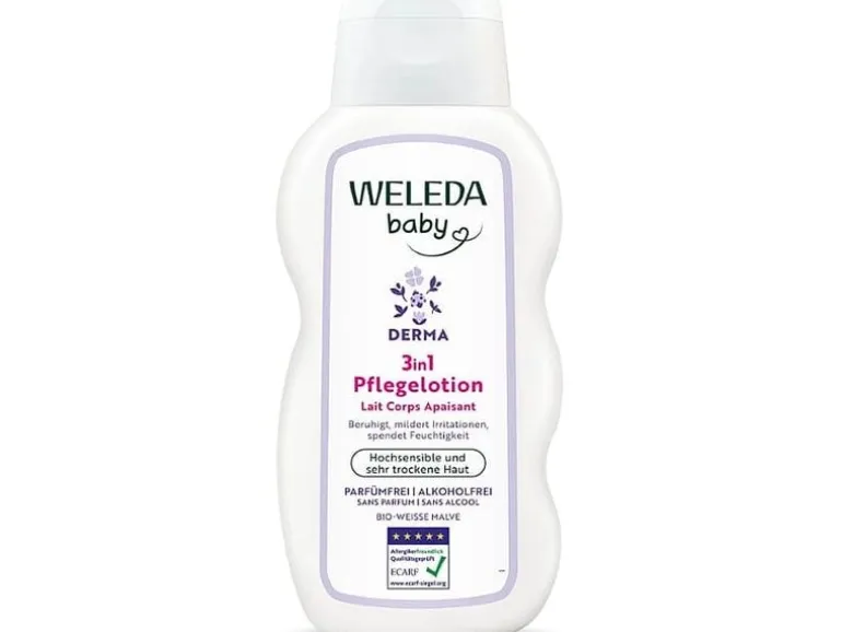 WELEDA Derma 3in1 Pflegelotion Weisse Malve 200 ml