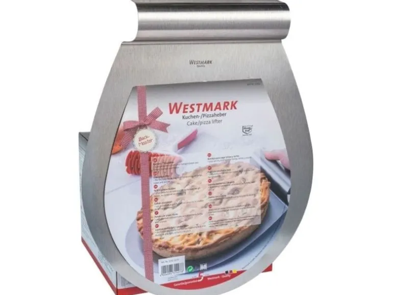 Westmark Kuchen-, Pizzaheber, 31.4 x 26 x 3.3 cm, Edelstahl Silber