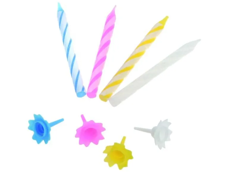 Westmark 24-tlg. Set Geburtstags- und Partykerzen, 6.5 x 0.5 x 0.5 cm