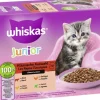 Whiskas Klassische Auswahl Junior, in Sauce