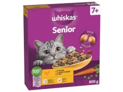 Whiskas Trocken Huhn Auswahl 7+ 800g Katzen Trockenfutter