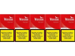 Winston Zigaretten Original Red 100s Box Stange à 10 Pack