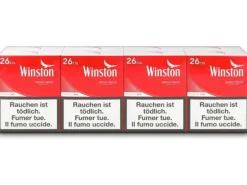 Winston Zigaretten Original Red Box Big Pack Stange à 8 Pack
