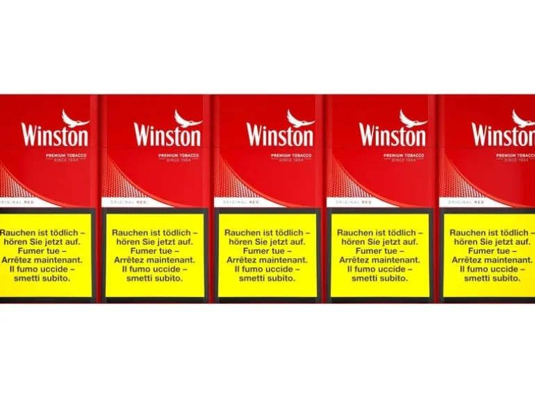 Winston Zigaretten Original Red Box Stange à 10 Pack