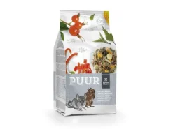 Witte Molen Hauptfutter Puur Gourmet-Müsli für Chinchilla & Degu, 500 g