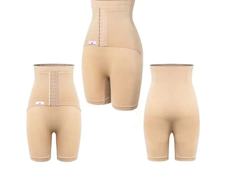 WonderMom Postpartum Belly Binder Shorts Gr. L, Beige