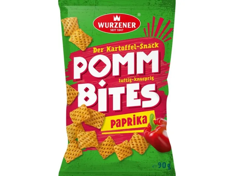 Wurzener Wurzener PommBites Paprika 90g Paprika