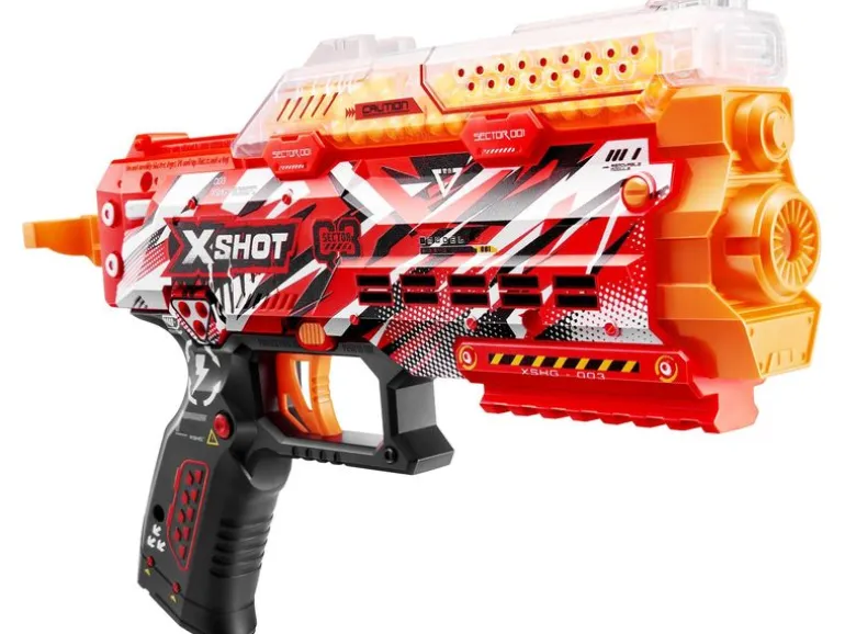 X-Shot Hyper Gel Stinger Blaster mit Gel-Kugeln – EN71 Series 1