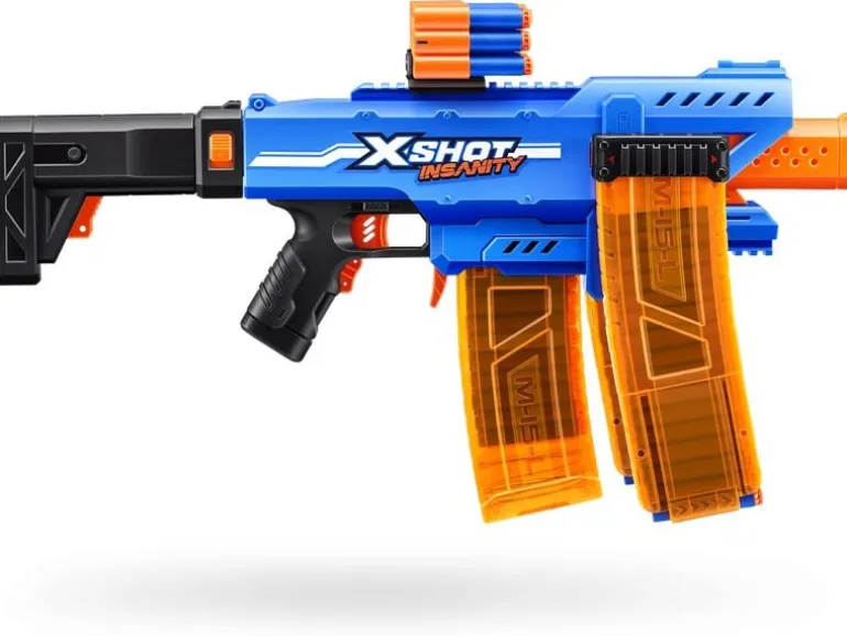 X-Shot Insanity Motorized Clip Blaster