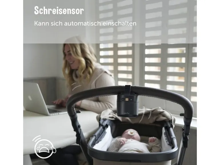 ZaZu ROXY Baby Rocker, Schwarz
