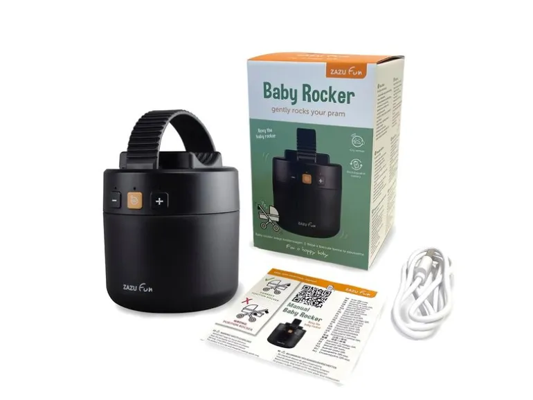 ZaZu ROXY Baby Rocker, Schwarz