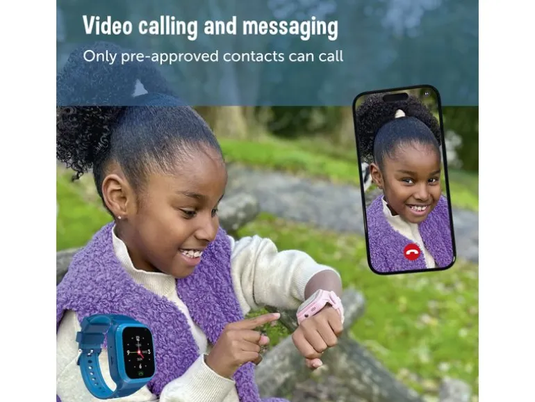 ZaZu Smart Watch Smartwatch Blau
