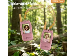 ZaZu Video Walkie Talkie Rosa