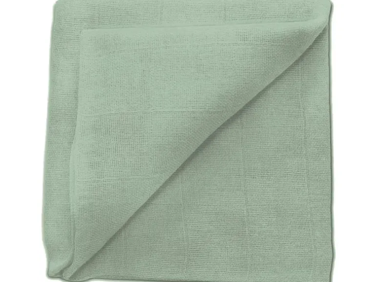 ZEWI bébé-jou Mulltuch Eucalyptus 60 cm x 60 cm