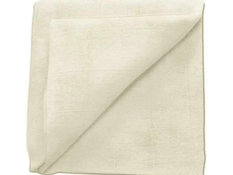 ZEWI bébé-jou Mulltuch Offwhite 60 x 60 cm