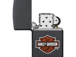 ZIPPO Harley Davidson Bar & Shield Schwarz