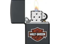 ZIPPO Harley Davidson Bar & Shield Schwarz