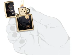 ZIPPO Poker Design Gold