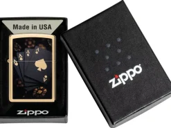 ZIPPO Poker Design Gold