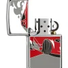 ZIPPO Racing Car Rot