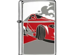 ZIPPO Racing Car Rot