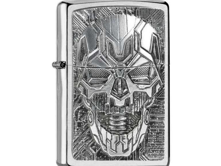 ZIPPO 200 Technic Skull Trick