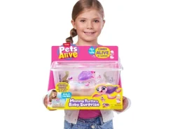 Zuru Spielfigurenset Pets Alive Mommy Turtle und Baby Surprise