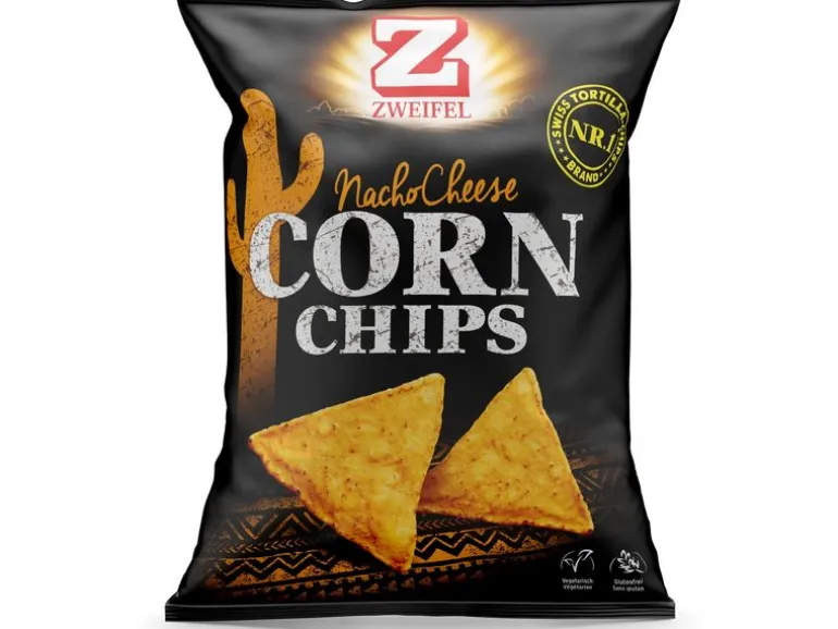 Zweifel Corn Chips Nacho Cheese 125 g