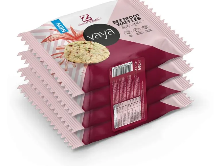 Zweifel Vaya Beetroot Waffles 4 x 17 g