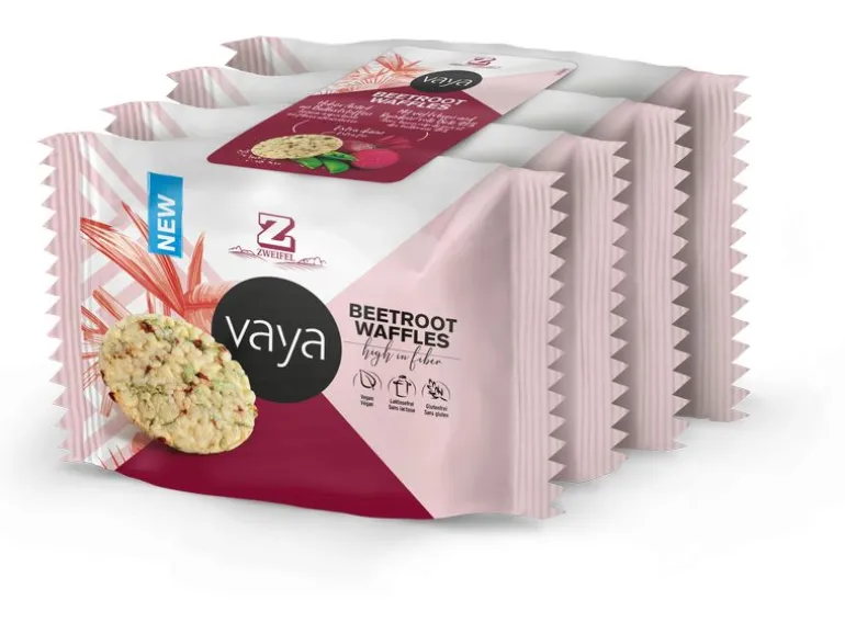 Zweifel Vaya Beetroot Waffles 4 x 17 g